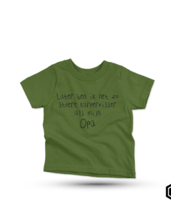 Babyshirtje karper Opa