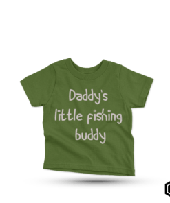 OCC Baby shirtje Daddy's Fishing Buddy