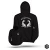 Max vissen Hoodie Black