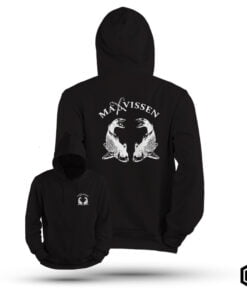 Max vissen Hoodie Black