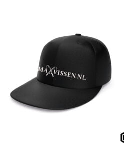 Snapback Zwart Max Vissen
